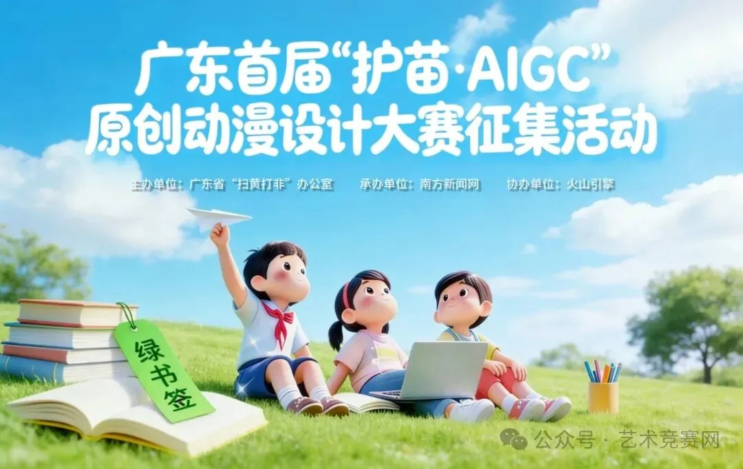 广东首届 “护苗・AIGC”原创动漫设计大赛